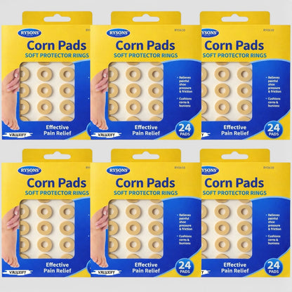 Corn Pads Foam Cushions Adhesive Rings Pain Relief Protective Foot Plasters Bulk