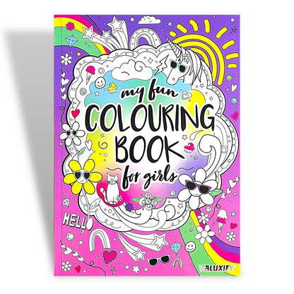 2 | KIDS CHILDREN | COLOURING BOOKS | A4 | COLOUR FUN ACTIVITY DRAWING