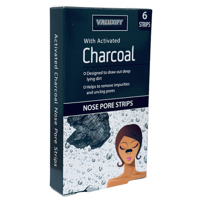 Nose Pore Strips Blackhead Removal Tea Tree Charcoal Deep Cleansing Unclog Pores