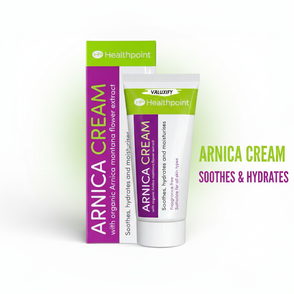 Healthpoint Arnica Cream 50ml Organic Arnica Montana Extract Fragrance Free