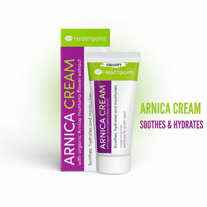 Healthpoint Arnica Cream 50ml Organic Arnica Montana Extract Fragrance Free