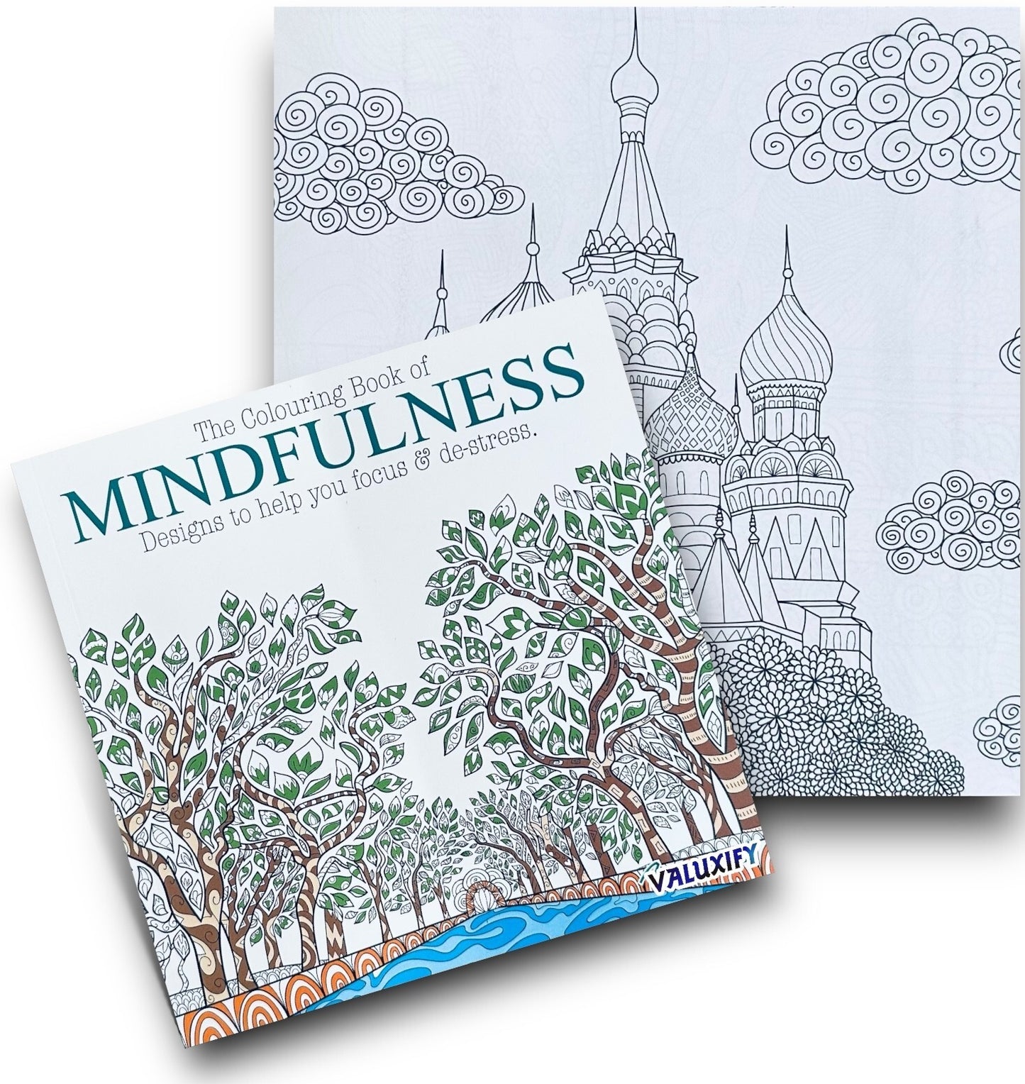 2 | Advanced Adult Colouring Book Anti Stress Relaxing Colour Therapy Mind Relax