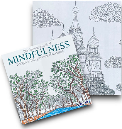 2 | Advanced Adult Colouring Book Anti Stress Relaxing Colour Therapy Mind Relax
