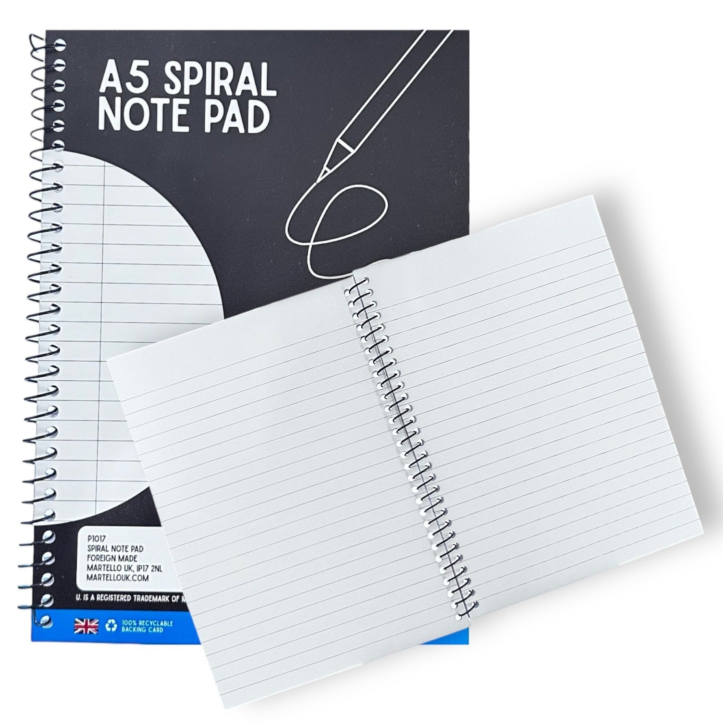 3 | A5 Spiral Notebook Soft Cover