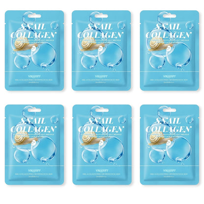6 FACE SHEET MASK PACK HYDRATING ASSORTED SPA SKINCARE MULTIPLE PACK ARGAN BERRY