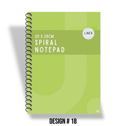 A5 Spiral Lined Notebook
