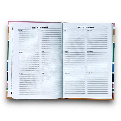 2025 A5 Week To View Diary