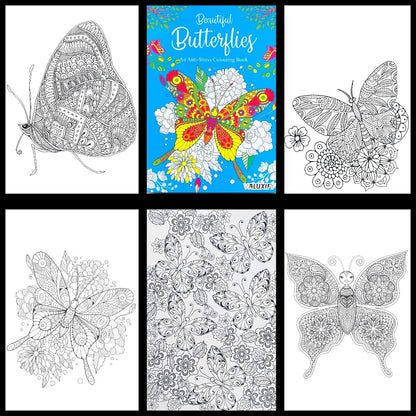 Adult & Teen Advanced Colouring Books – Stress Relief Art Therapy Patterns