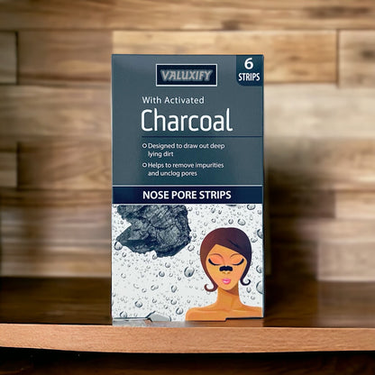 Nose Pore Strips Blackhead Removal Tea Tree Charcoal Deep Cleansing Unclog Pores
