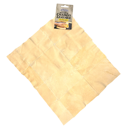 Chamois Natural Leather Real Genuine Car Shammy Chammy Cleaning  Drying Cloth