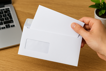 DL C6 Envelopes Peel and Seal White Manila Office Stationery Mailing Supplies