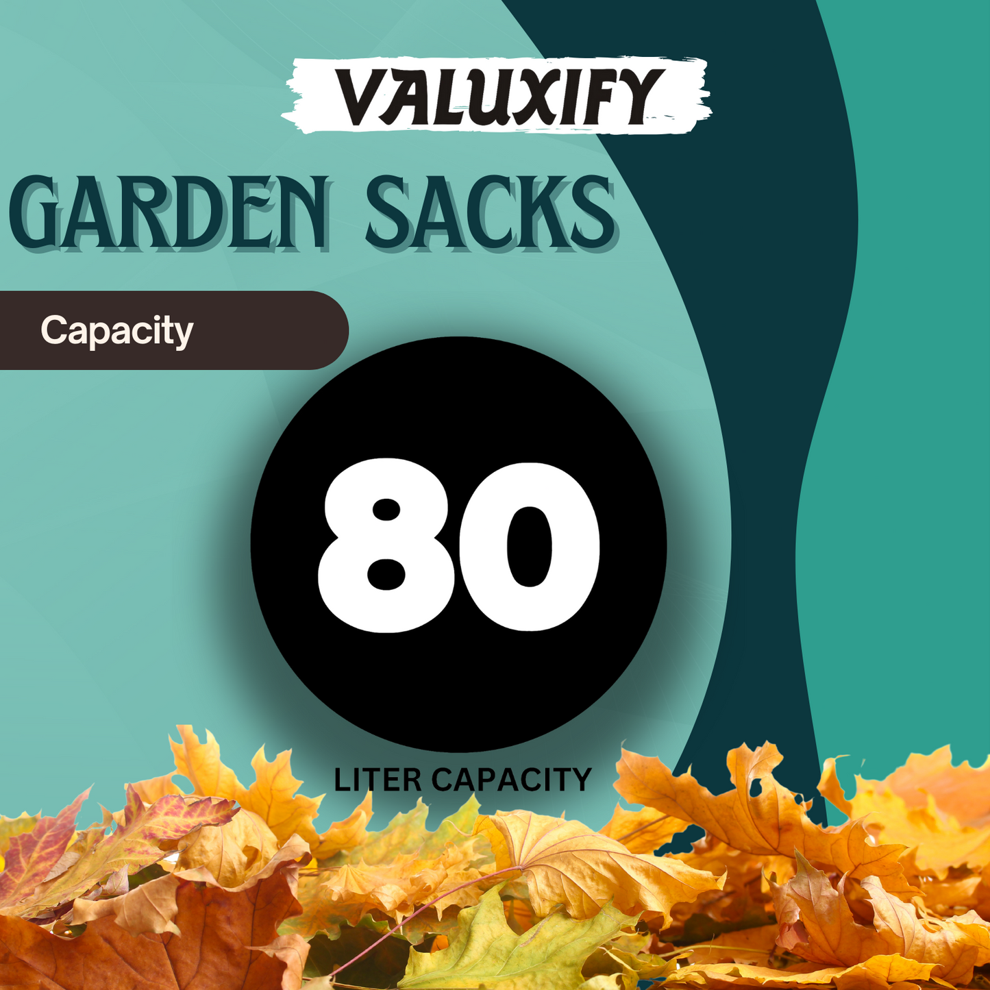 30 GARDEN WASTE SACKS BAGS STRONG LARGE HEAVY DUTY GREEN  RUBBISH BIN BAGS 80L