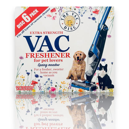 Vacuum Freshener Discs Air Cleaner Summer Meadow Scented Pet Vac 6 Disc