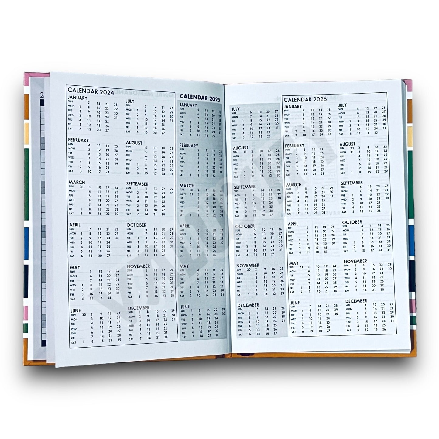 2025 A5 Week To View Diary