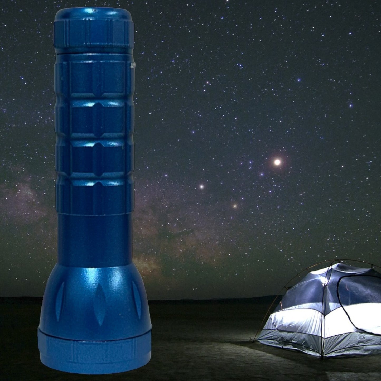 LED Torch Flashlight Bright Portable Handheld Light – Pack of 3 Durable Torches