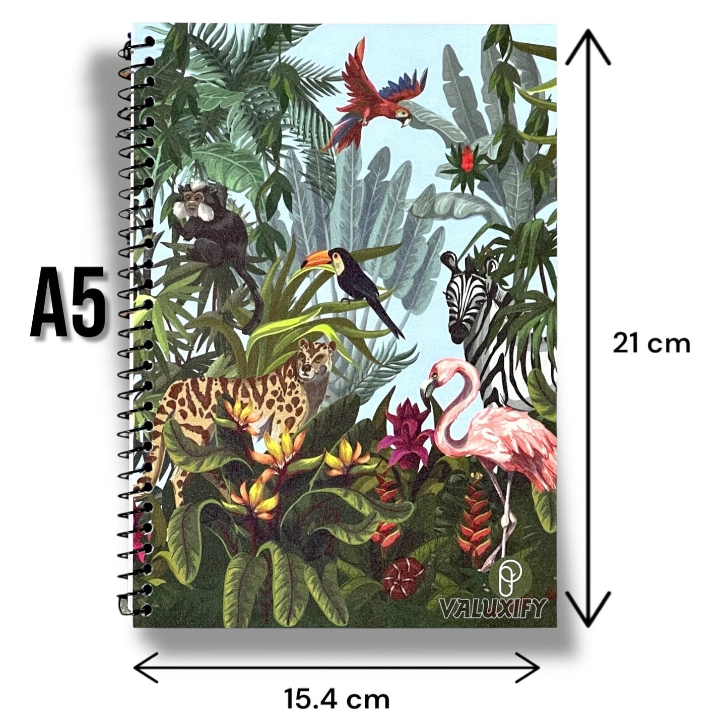 A5 Spiral Lined Notebook