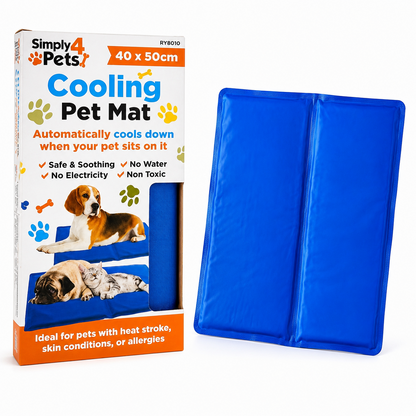 2x Pets Self Cooling Mat Bed Pet Dog Cat Heat Relief Non-Toxic Summer Bed Small