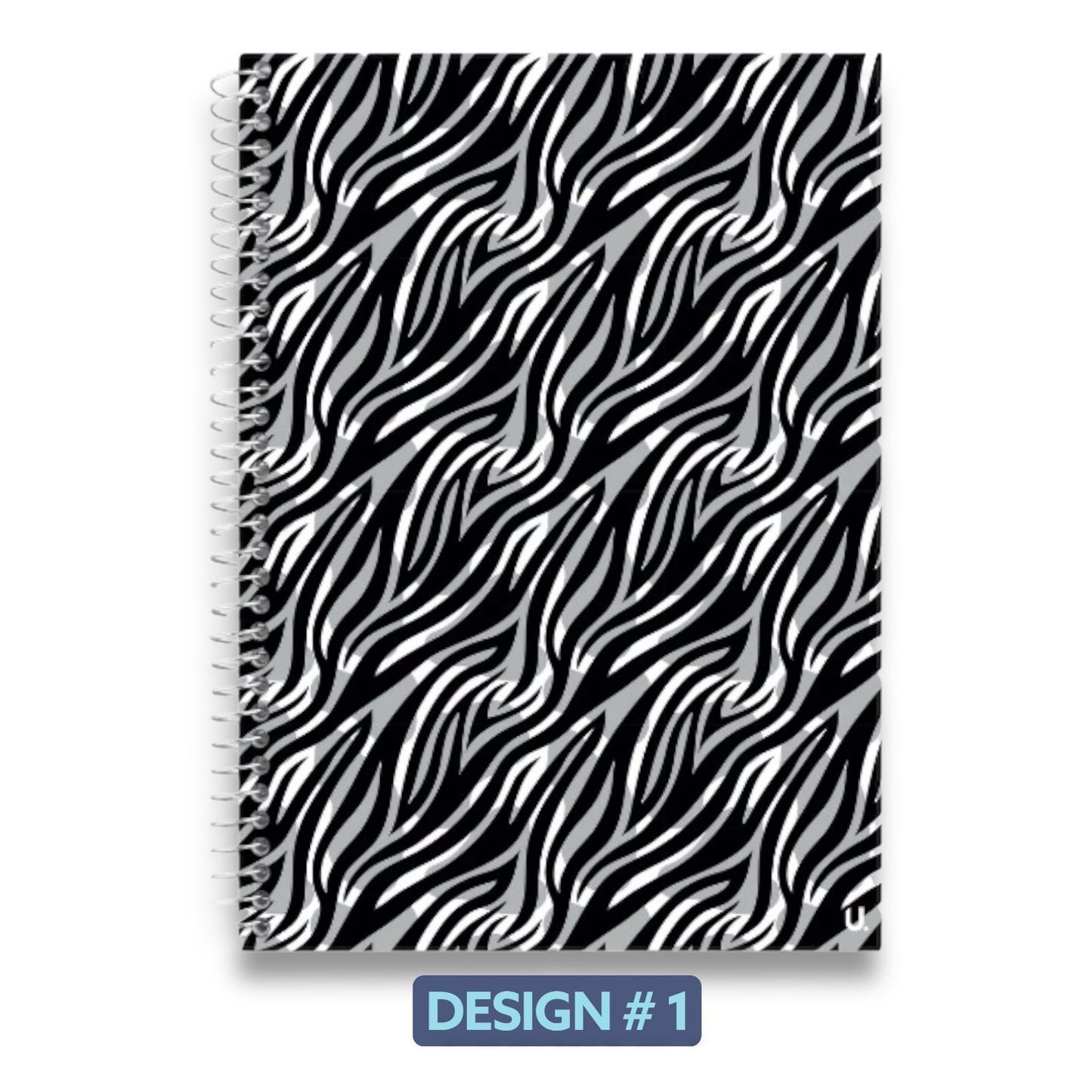 Spiral Notebook Lined Writing Pad 72 Pages Polypropylene Cover School 20x28cm