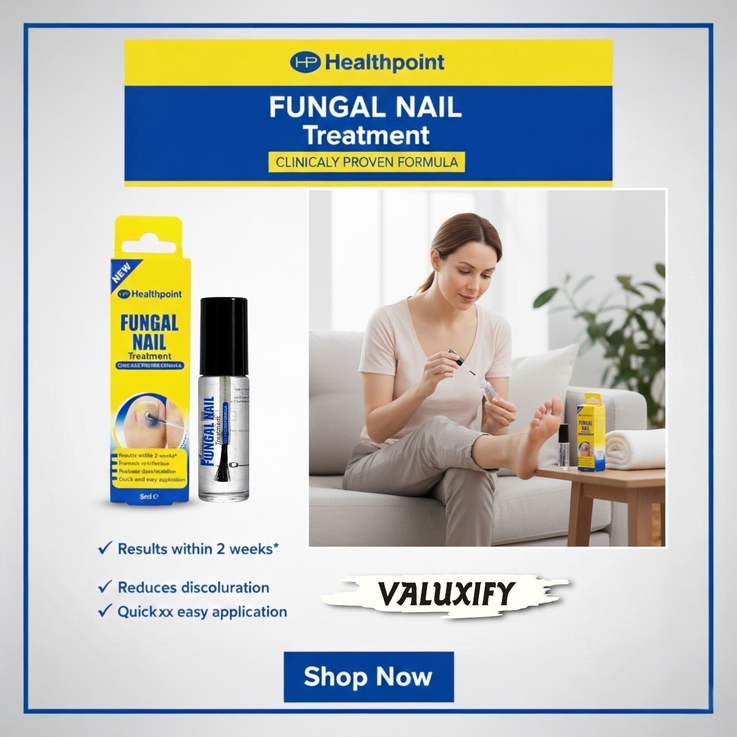 Healthpoint Fungal Nail Treatment - Fungal Spread & Re-Infection Prevention -5ml