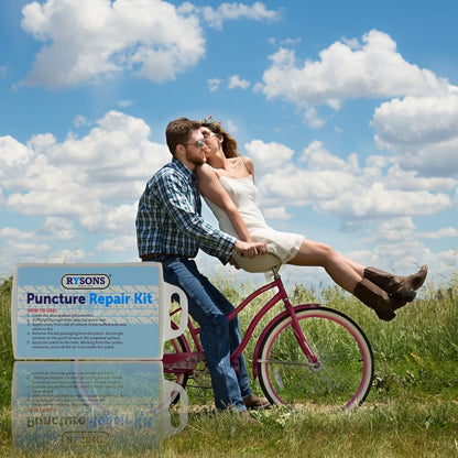 12 | Piece Bicycle Puncture Repair Kit Bike Cycle Inner Tube Glue Patch Repair