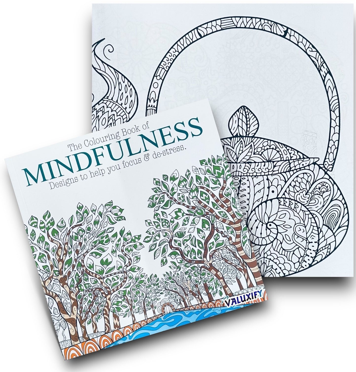 2 | Advanced Adult Colouring Book Anti Stress Relaxing Colour Therapy Mind Relax