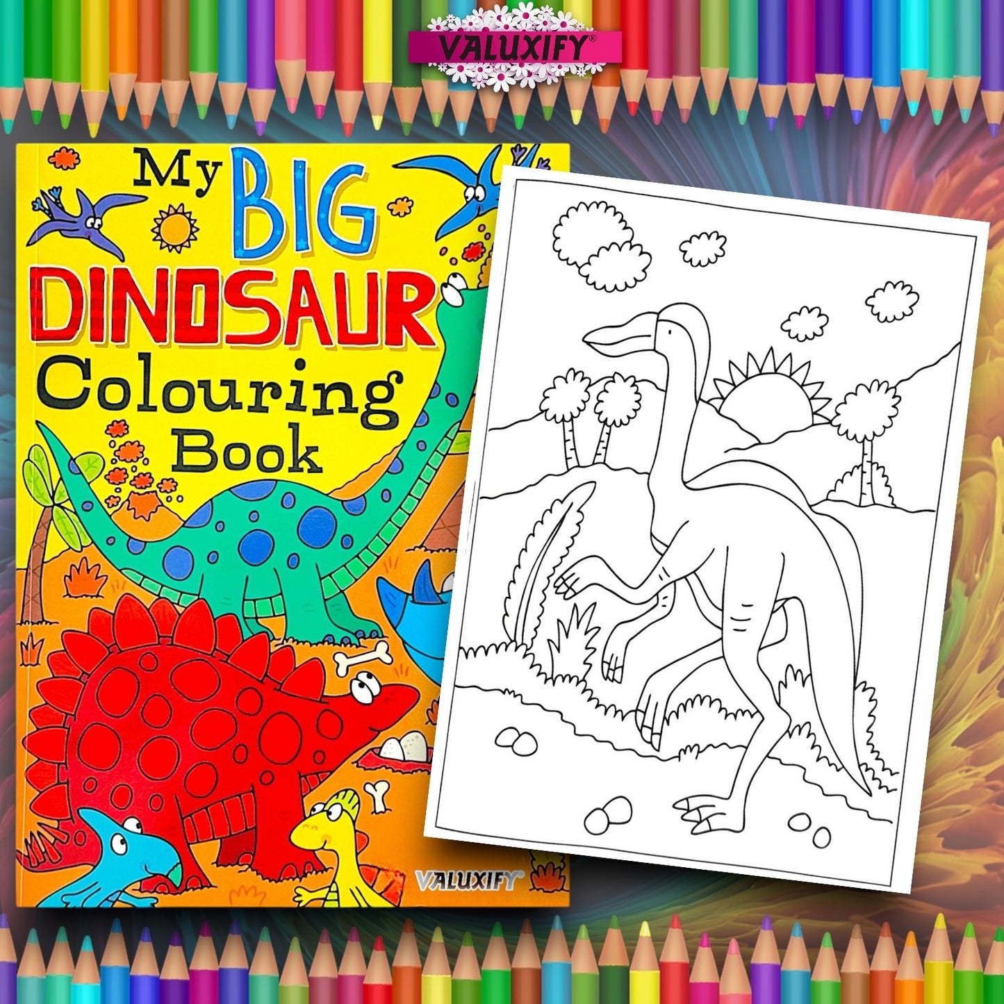 Big Dino, Monster & Aliens | Book Set | 27×20cm