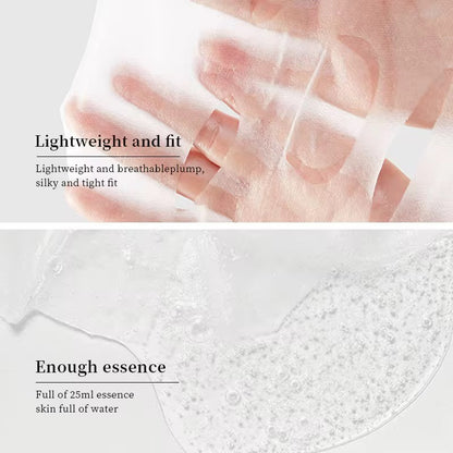 6 Moisturising Face Mask Sheets Natural Facial Sheets Mask Repairing Face Mask