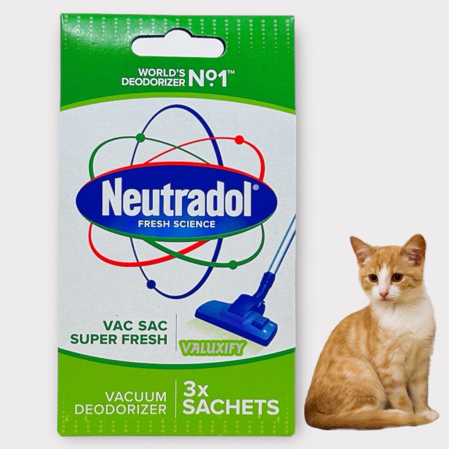 Neutradol SUPER FRESH  Vac Sac Deodorizer Sachets Vacuum Hoover Air Freshener