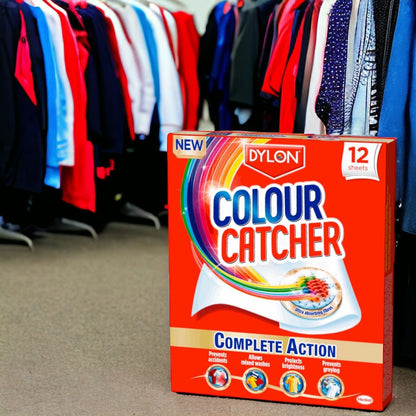 Colour Catcher Complete Action 12 Laundry Sheets Helps Prevent Colour Run