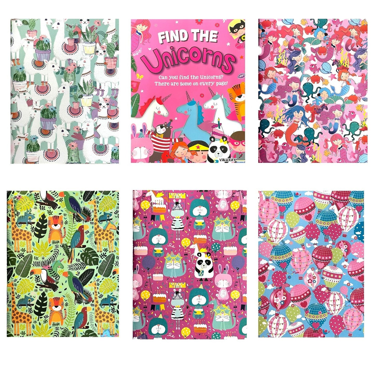 Kids Children | Activity Book | Search & Find | Unicorn Fun Art Craft Book