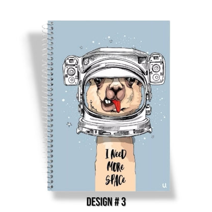 A5 Spiral Lined Notebook