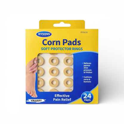 Corn Pads Foam Cushions Adhesive Rings Pain Relief Protective Foot Plasters Bulk