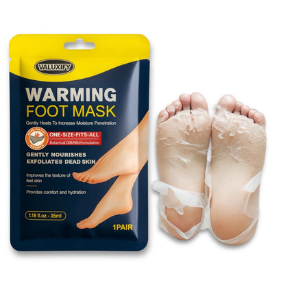 3x Warming Exfoliating Foot Peel Mask