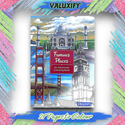 Adult & Teen Advanced Colouring Books – Stress Relief Art Therapy Patterns