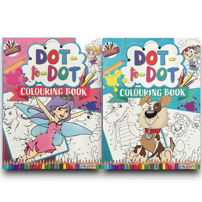 2 | Kids Children | Dot To Dot | Activity Books Puzzle Book Develop Counting