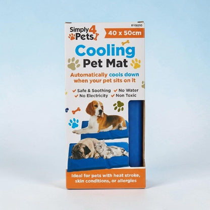 2x Pets Self Cooling Mat Bed Pet Dog Cat Heat Relief Non-Toxic Summer Bed Small