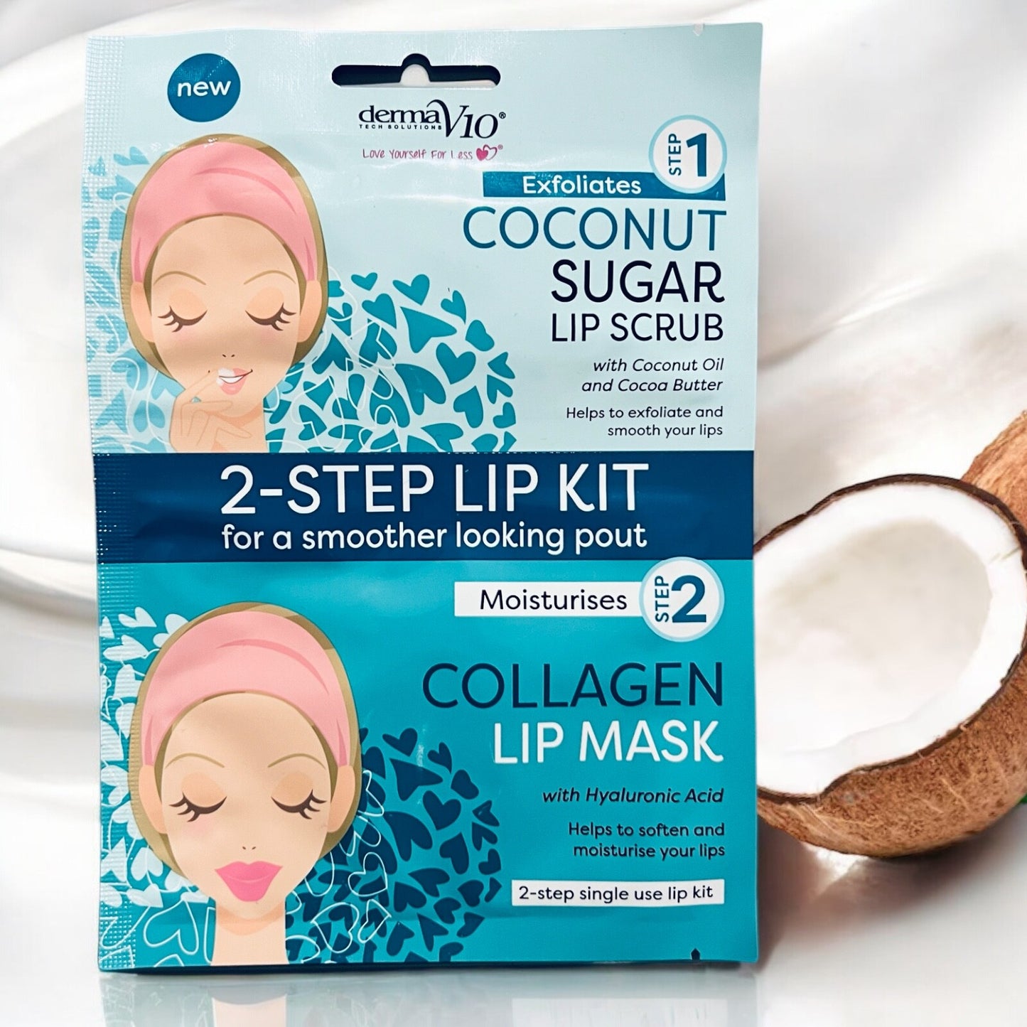 Lip Scrub Lip Collagen Mask Sugar Lip Treatment Soften Moisturise Exfoliate