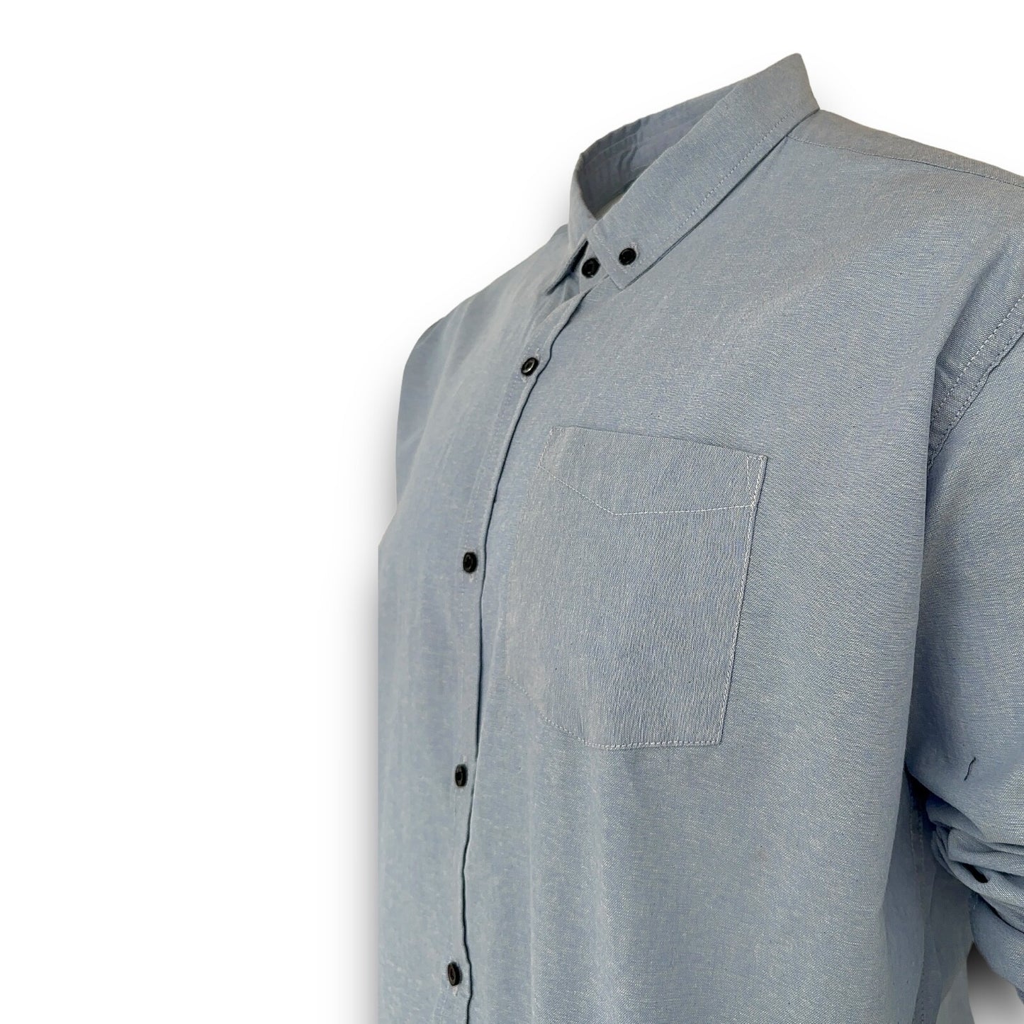 Men's Long Sleeves Shirt Solid Classics Work Office Casual Outdoor Party