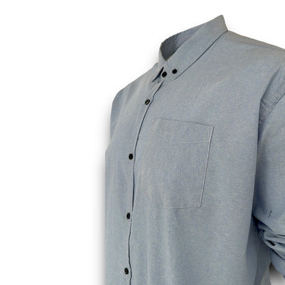 Men's Long Sleeves Shirt Solid Classics Work Office Casual Outdoor Party