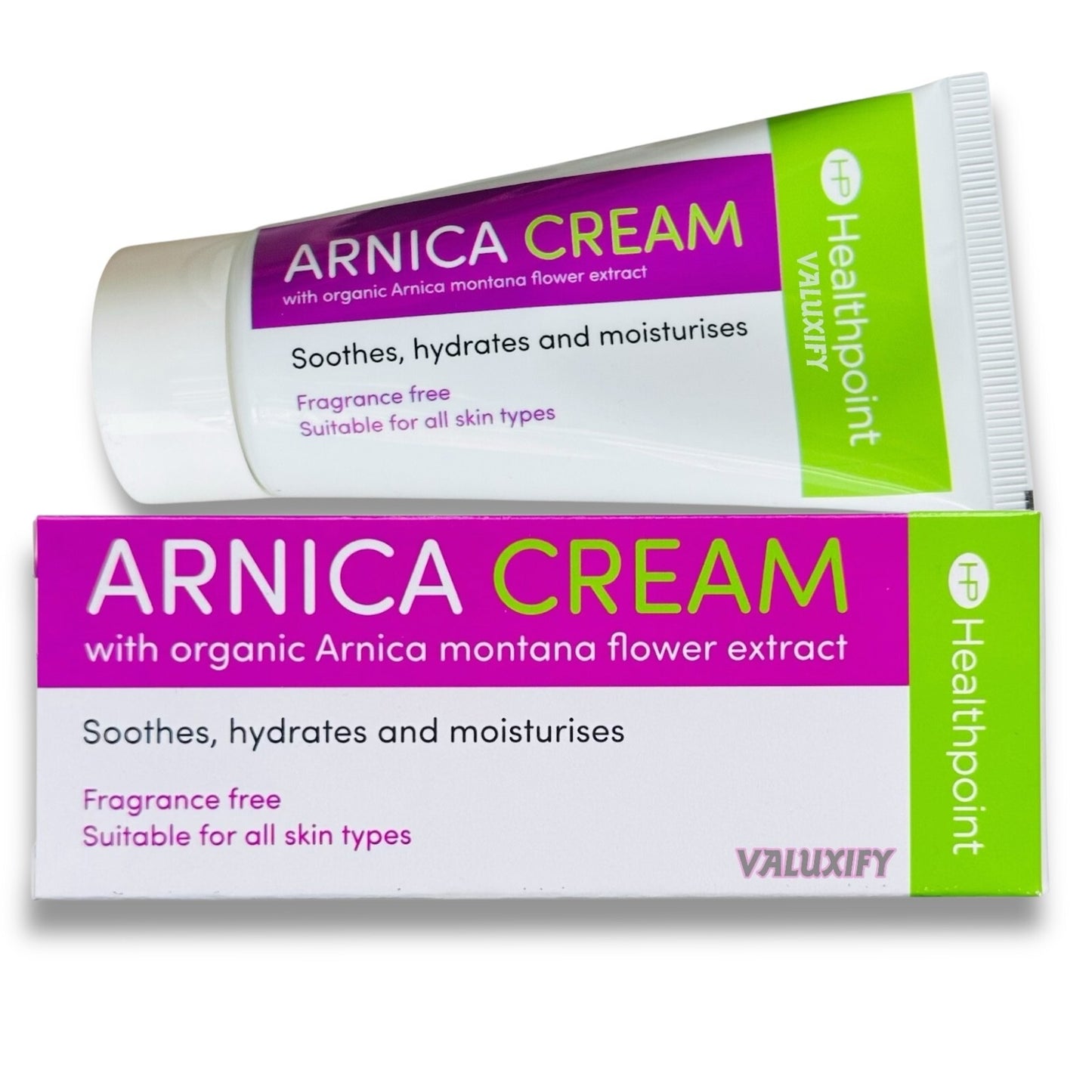 Healthpoint Arnica Cream 50ml – Pack of 6 Soothing Moisturising Skin Care Tubes