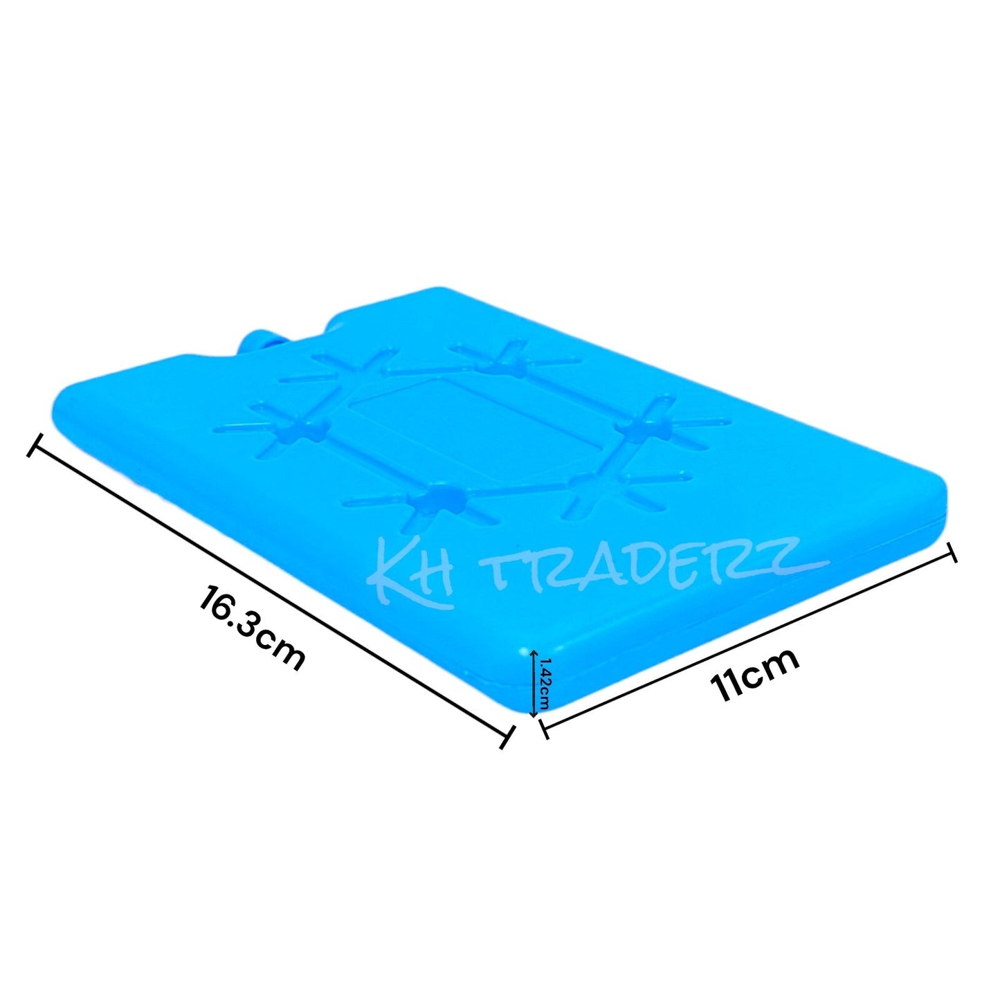 6 Reusable Gel Ice Freezer Blocks for Cool Box Fridge Lunch Travel Cooler