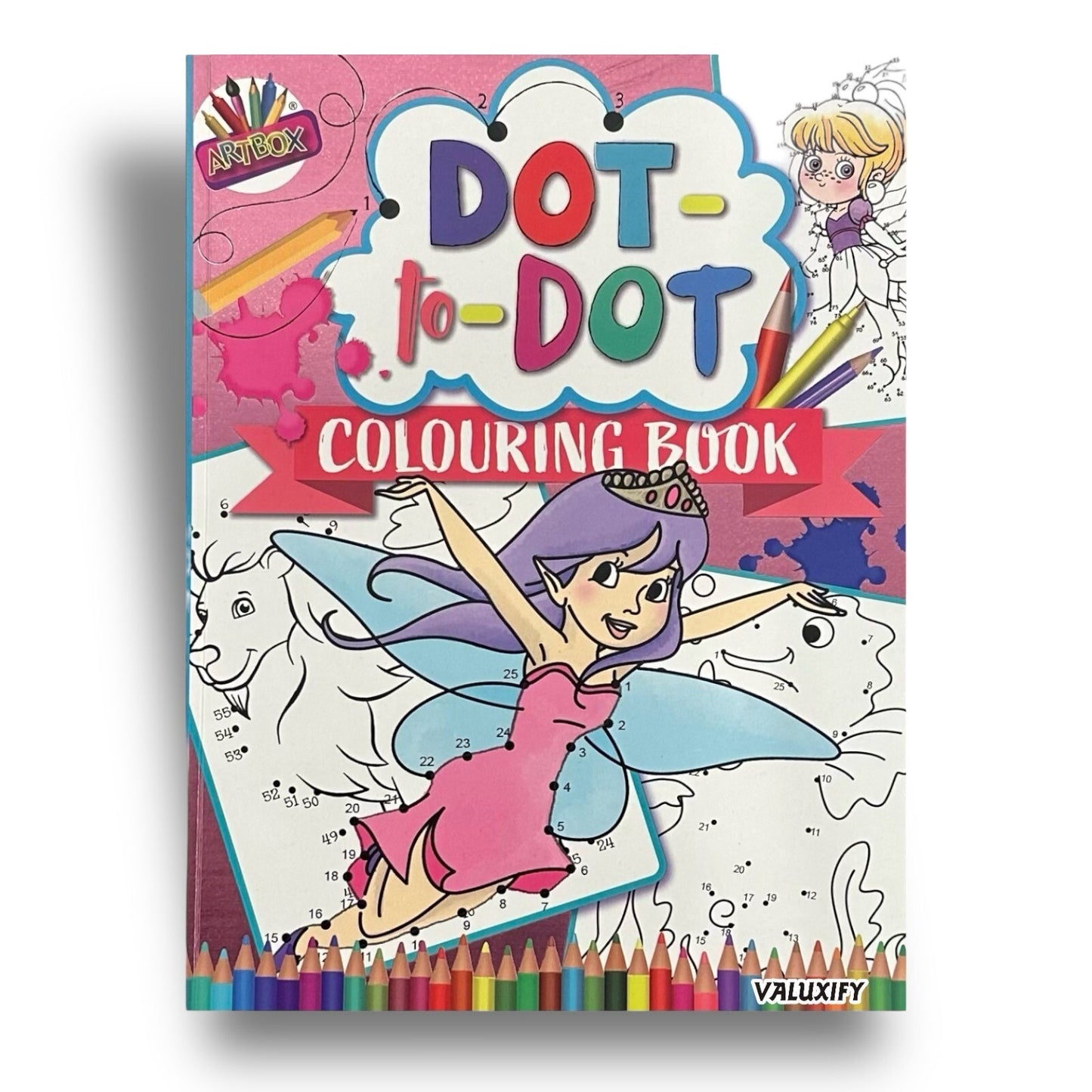 Dot To Dot Colouring Books