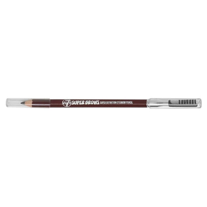 W7 Super Brows Brown Definition Eyebrow Pencil With Brush Brown