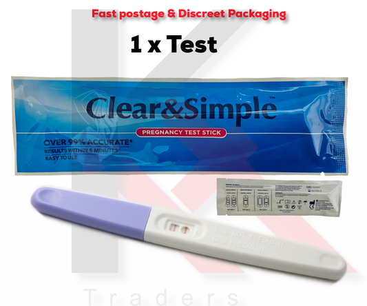 1 X  Pregnancy Test Sticks Early Family Planning Early Urine Over 99% Accurate