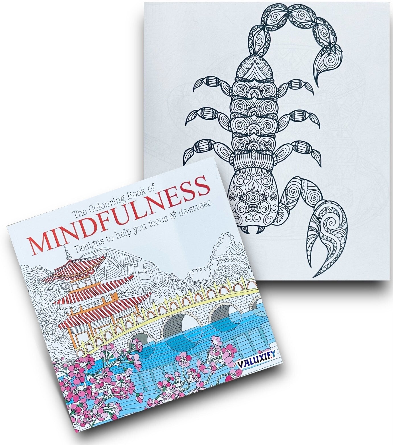 Adult & Teen Advanced Colouring Books – Stress Relief Art Therapy Patterns