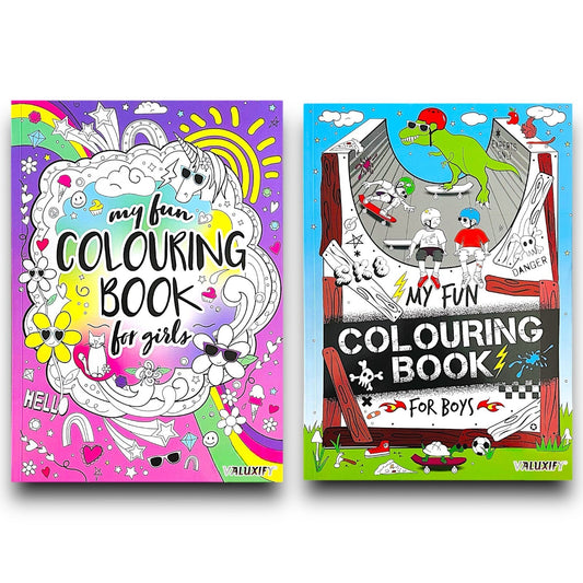 Kids Girls Boys Coloring Books  Activity Book My Fun Boys Girls Colouring Books