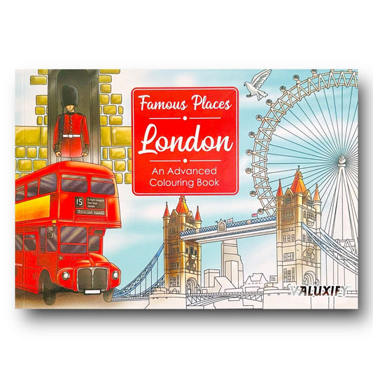 Famous Places London Colouring Book