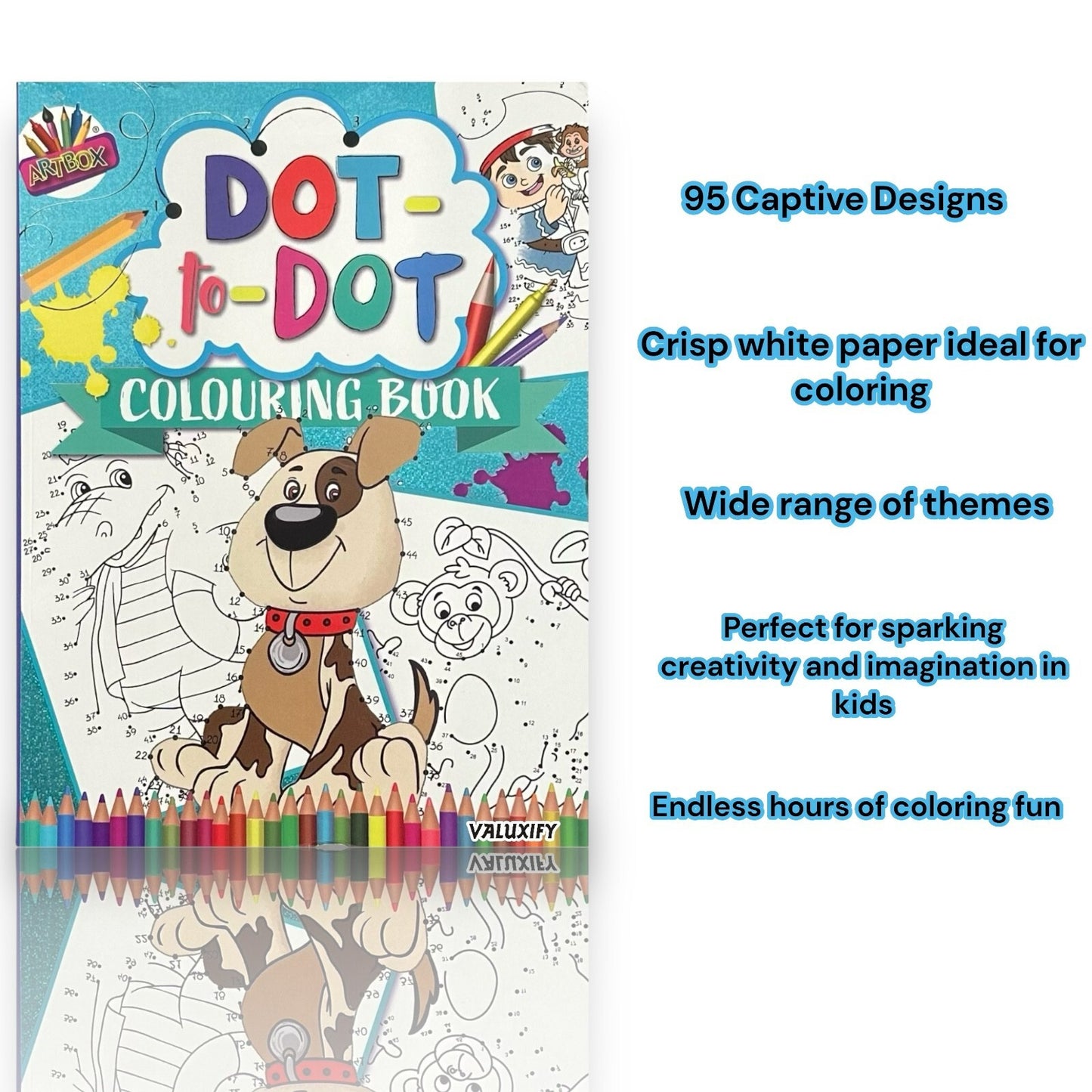 2 | Kids Children | Dot To Dot | Activity Books Puzzle Book Develop Counting