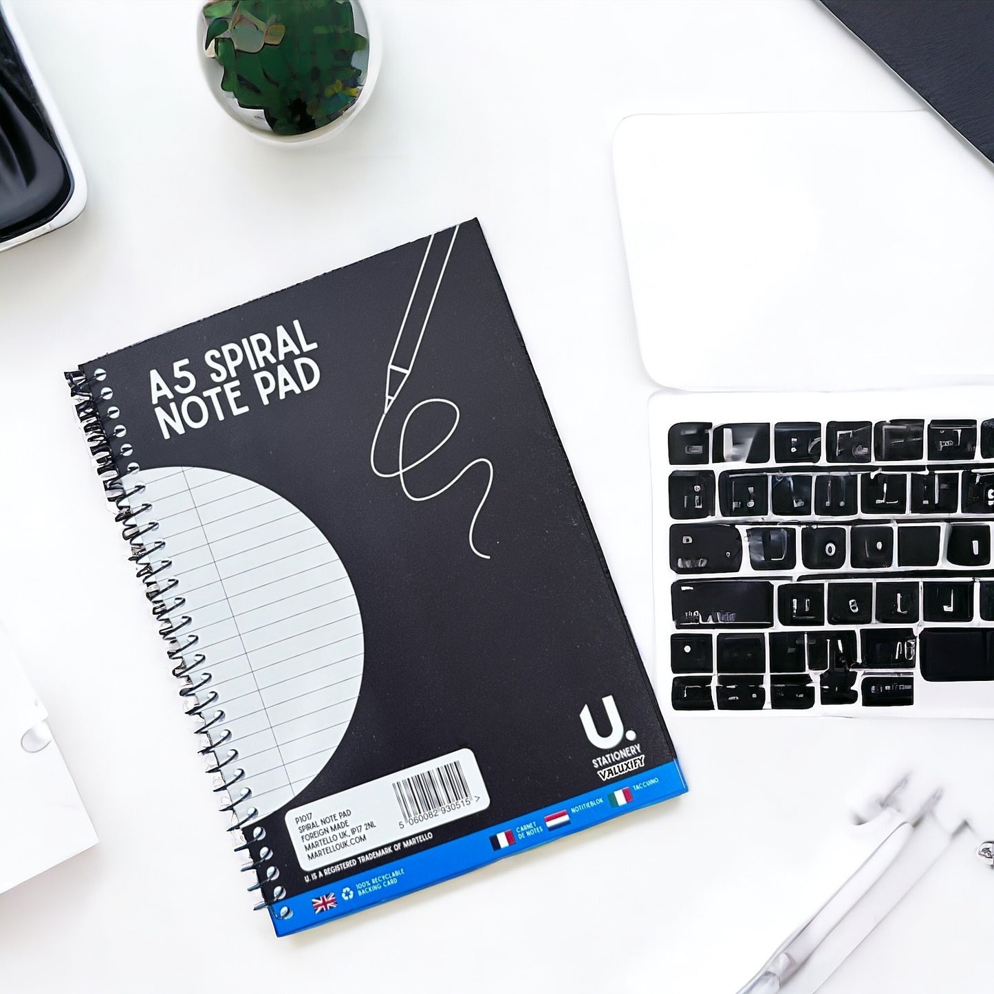 3 | A5 Spiral Notebook Soft Cover