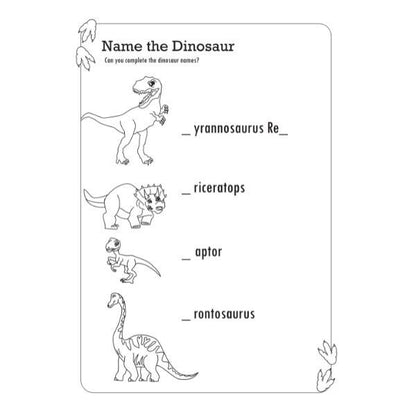 Kids Dinosaur & Dragon Activity Book